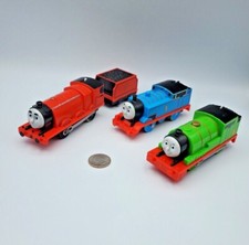 Motorized Trackmaster Thomas  Friends Train Tank Engine  James  Percy Lot x3