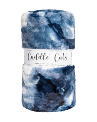 Shannon Fabric Cuddle Cuts - Minky 2 yard precut - Sorbet Blue