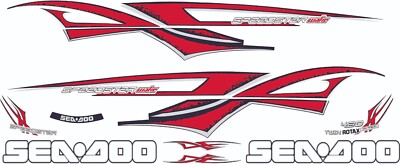 SEADOO SPEEDSTER WAKE 2006 430 HP GRAPHICS / DECAL / Sticker KIT