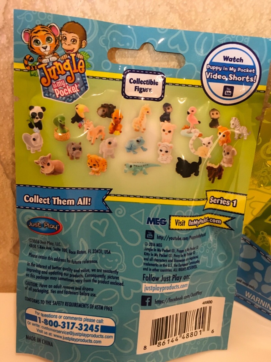 Jungle In My Pocket Lot Of Series 2016