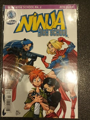 Ninja High School - Heft 2 - Ben Dunn - Sehr guter Zustand