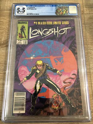 Long Shot #1 CGC 5.5 - Marvel Comics - 1st Appearance of Longshot & Spiral