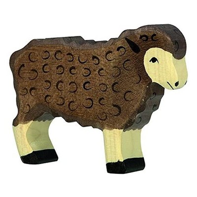- 80075 - Figur - Schaf stehend - schwarz