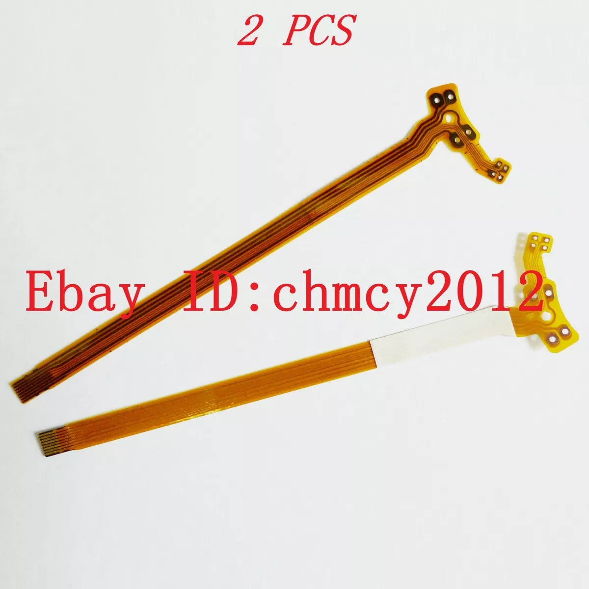 2pcs Lens Aperture Flex Cable For CANON EF-S 55-250 mm f/4-5.6 IS II