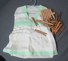 Clothes Pin Holder - Made to resemble a Child's Dress - w/ Clothes Pins - 235