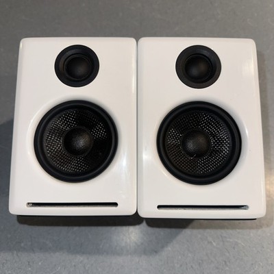 Audioengine A2  Desktop Speakers Pair (White) READ DESCRIPTION!!!