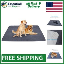 Extra Large 72x72 Non-Slip Dog Pads - Washable  Waterproof for Training