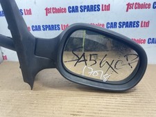 Renault Clio 2006 DRIVER SIDE ELECTRIC SILVER WING DOOR MIRROR E2018011