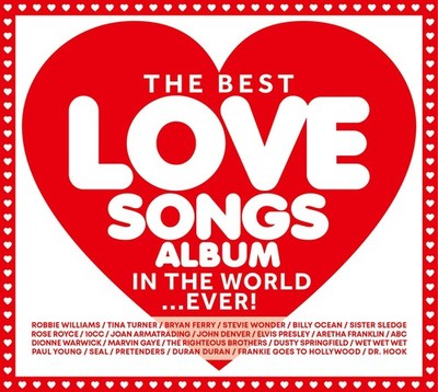 The Best Love Songs Album In The World...Ever! - 3 CD - 2026