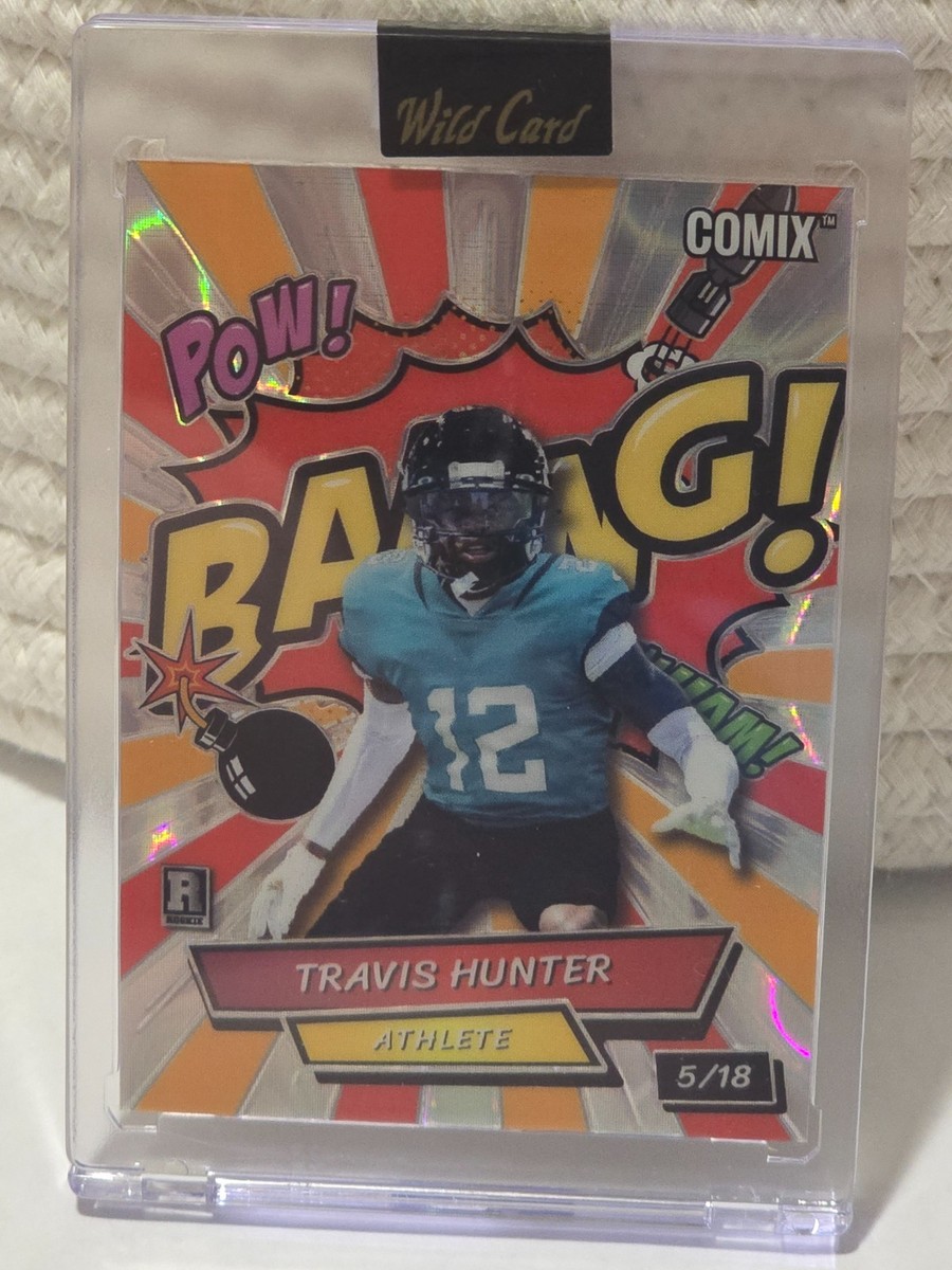 🔥 2025 Wild Card, Rookies and Legends COMIX Travis Hunter 5/15
