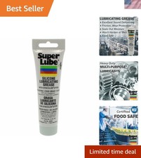 Silicone Lubricating Grease with PTFE, 3 Oz Tube - NSF H1 Certified