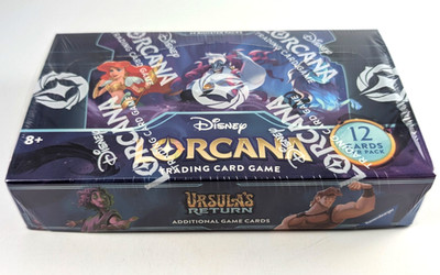 Sealed Disney Lorcana Ursula's Return Booster Box 2024 (24 Packs) FAST SHIPPING