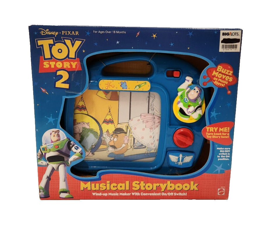 激レア美品 トイストーリー2 TOY STORY 2 1999年物 ヴィンテージ Disney Toy Story 2 Musical Storybook NEW VINTAGE RARE SEALED 1999