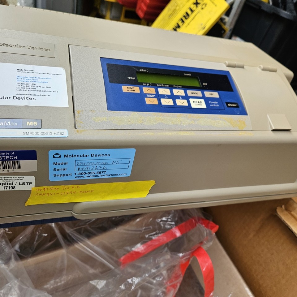 Molecular Devices SpectraMax M5 Multi-Mode Microplate Reader No ...