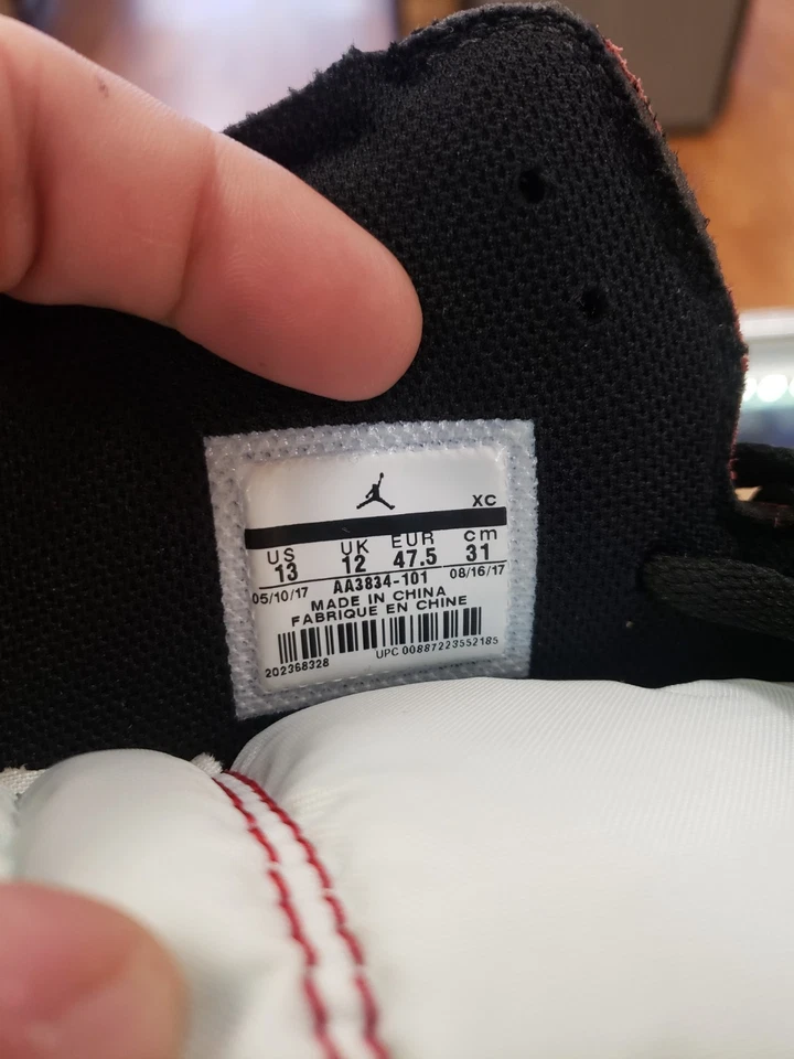 Talla 13 - Nike Air Jordan 1 Retro OG x Off-White High Chicago Virgil Auténticas Foto 4 de 4