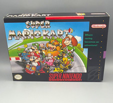 Nintendo Super Mario Kart (SNES) CIB Box/Cart + Manual - NTSC-U/C Racing