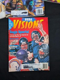 Vtg Lot Of 5 Sega Visions Magazines From 1991 Sonic Eternal Champions Genesis