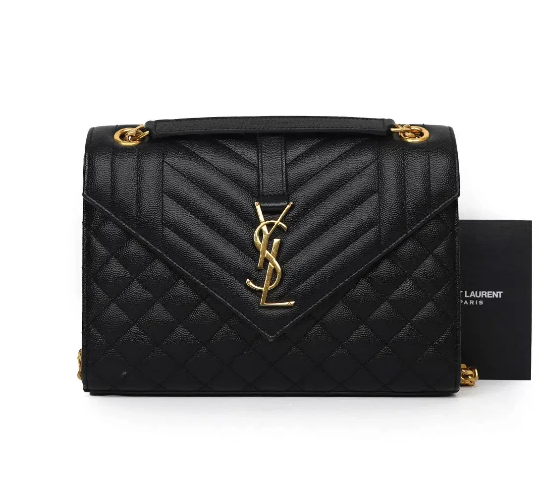 Saint Laurent Envelope Satchel Bag Medium 487206 Shoulder Bag