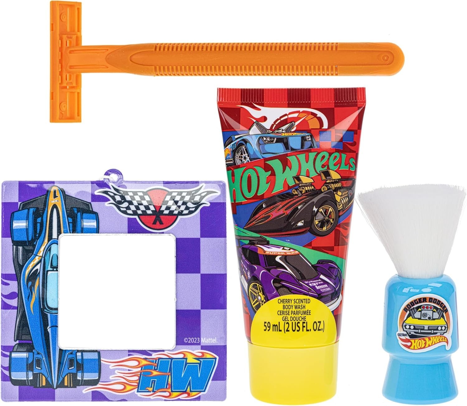 Hot Wheels My First Shaving Kit Pretend Play Razor Bath Set Kids Toy Ages 3+ New