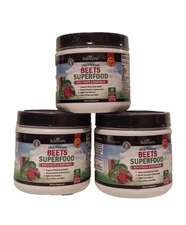 3x Ultra Premium Beets Superfood w/5 Fruits & Vegetables 30 Serving Ea. Ex.2027
