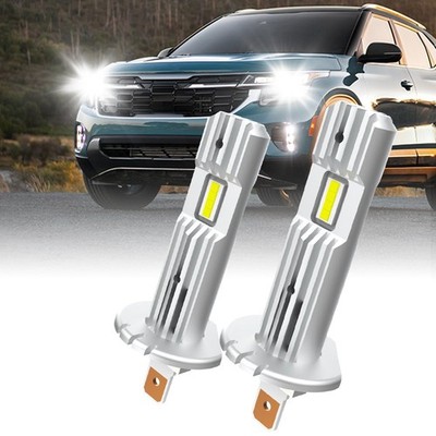 Auxito LED Headlight Bulbs Conversion Kit High Low Beam 6500K Super White H1