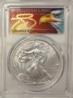 2021 S AMERICAN SILVER EAGLE $1 TYPE 1 EMERGENCY ISSUE FIRST STRIKE PCGS MS 70