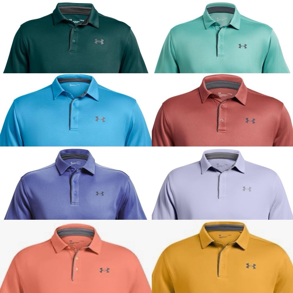 Discontinued ColorsUnder Armour Men's UA Tech Loose-Fit Golf Polo Team Shirt