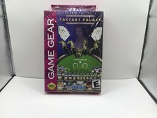 Caesars Palace Casino Sega Game Gear Brand New Sealed Second Release Majesco