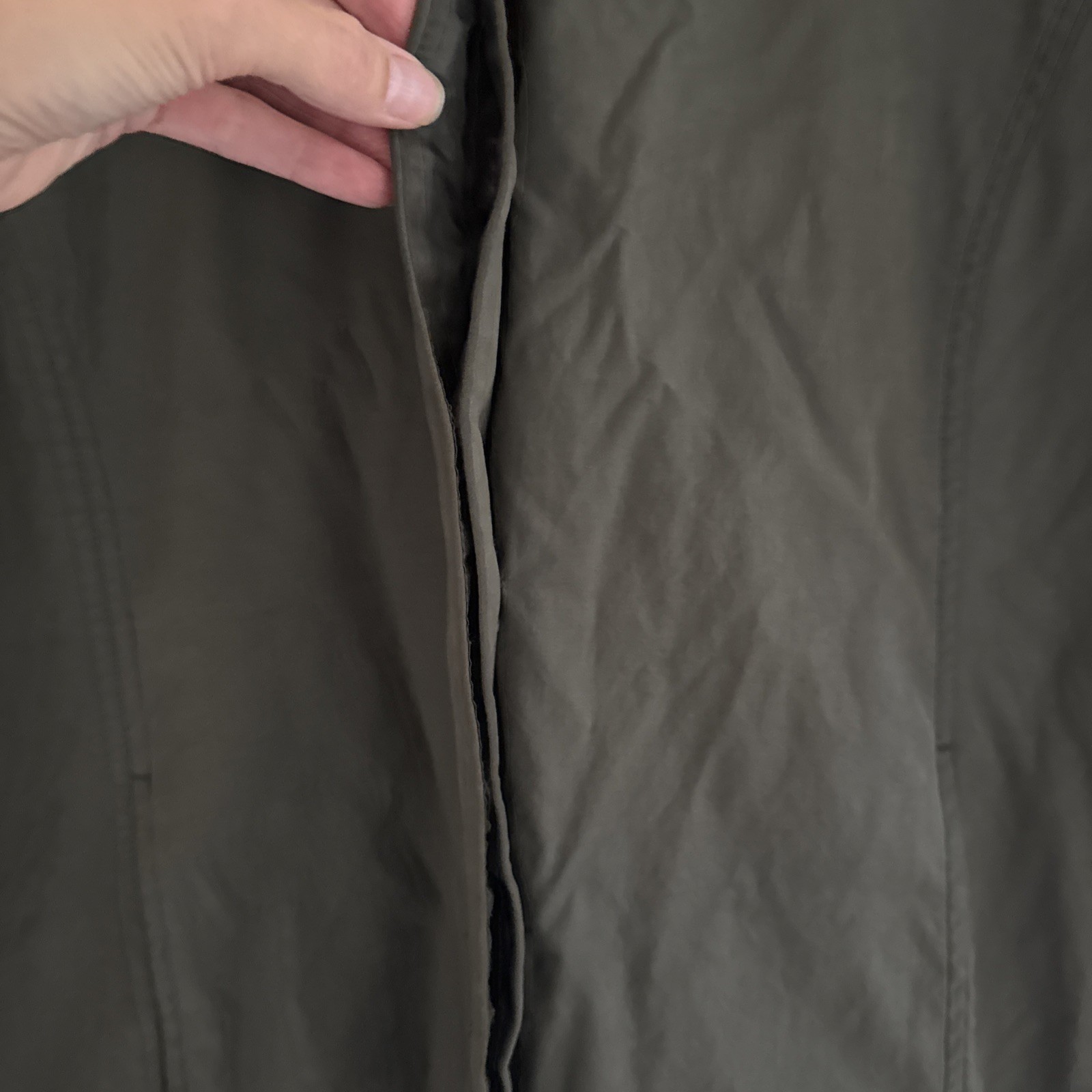 Pendleton Green Plaid Lined Coat Jacket Women’s L… - image 5