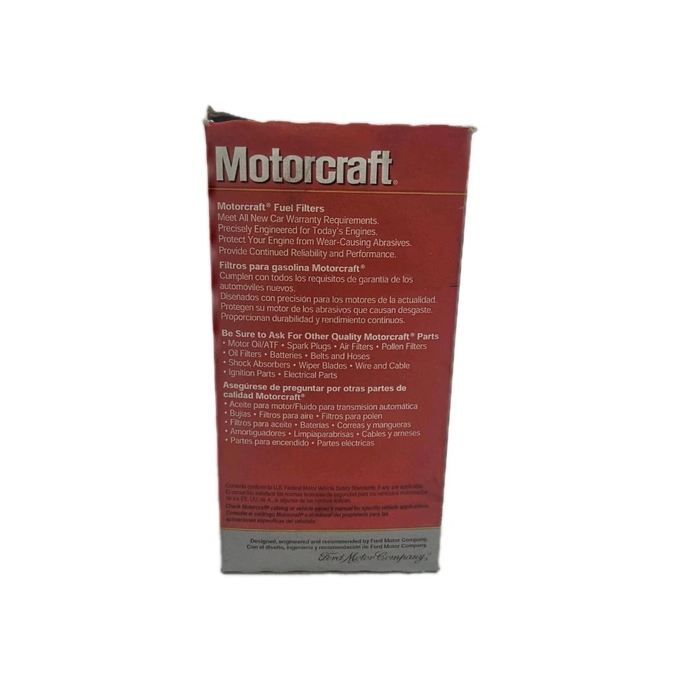 Filtro de combustible Motorcraft Asy (FG881) Foto 2 de 4