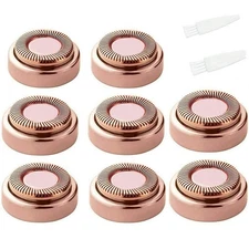 For Flawless Hair Remover 8pcs Replacement Heads Count Replacing Blades Clean...