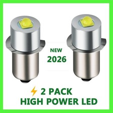 Maglite Led Bulb 380LM 3 4 5 6 Cell C D Flashlight Upgrade Replacement Bright 2X
