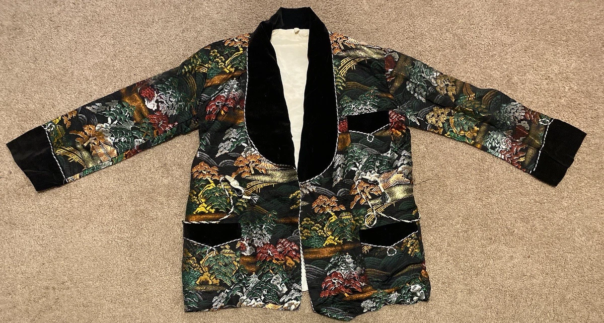 Vintage Smoking Jacket for sale | eBay