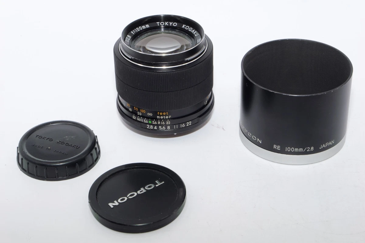 Topcon 100mm Focal Camera Lenses for sale | eBay