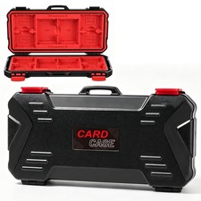 24 Slots Portable SD Memory Card Case, SD Card Holder Anti-Shock Card Carryin...