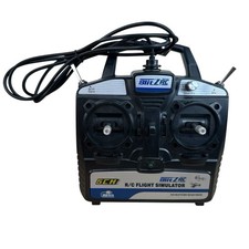 Blitz RC R/C Flight Simulator USB No Battery Required Tested Working