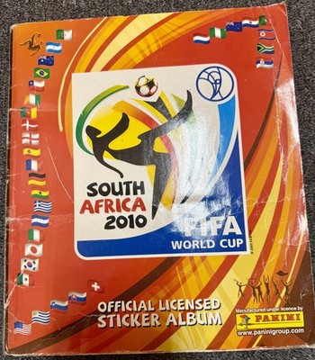 Panini Fifa World Cup South Africa 2010 Sticker Album  Komplett