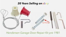 HENDERSON UP & OVER GARAGE DOOR LIFT WIRES CABLES BOBBINS RUNNERS SPARES PARTS