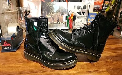 NEW Patent Leather Doc Martin 1460 Boots Womens Size 9 US FREE SHIP 7 UK 41 EUR
