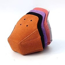 100 Real Cowhide  Toe Cap Guard Protectors  Roller Skate Derby Speed 1 Pai...