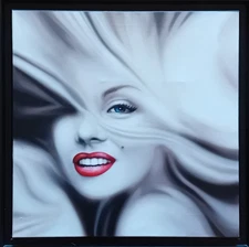 Valentino Marra cm 60x60 oil on canvas Iris year 2015