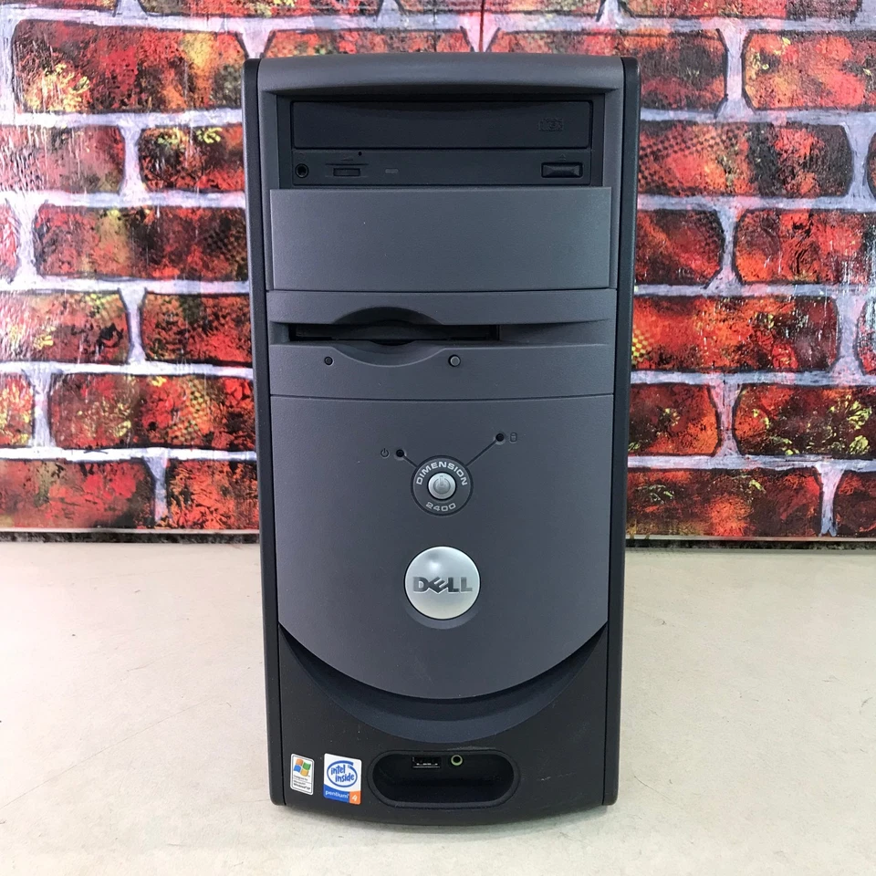 PC retro para juegos Dell Dimension 2400 Pentium 4 2,66 GHz 512 MB de RAM (Windows XP Pro) Foto 3 de 4