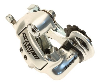 Campagnolo Veloce Rear Derailleur 10 Speed Short Cage Silver 2004