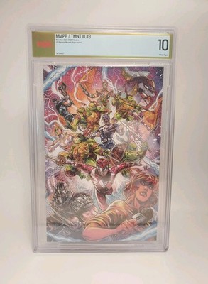 PSA 10 Gold Label MIGHTY MORPHIN POWER RANGERS / TEENAGE MUTANT NINJA TURTLES...
