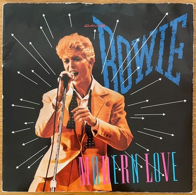DAVID BOWIE - MODERN LOVE 1983 UK SINGLE 7 INCH EX