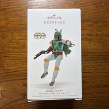 Hallmark 2018 Keepsake Ornament Star Wars  Boba Fett  Return Of The Jedi