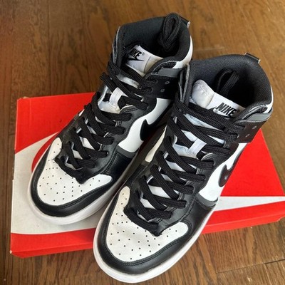 Women 7.0US Nike Wmns Dunk High Up White/Black-Dk