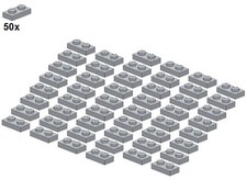 LEGO  - Plates - Lightbluishgray - 3023-10 - ...