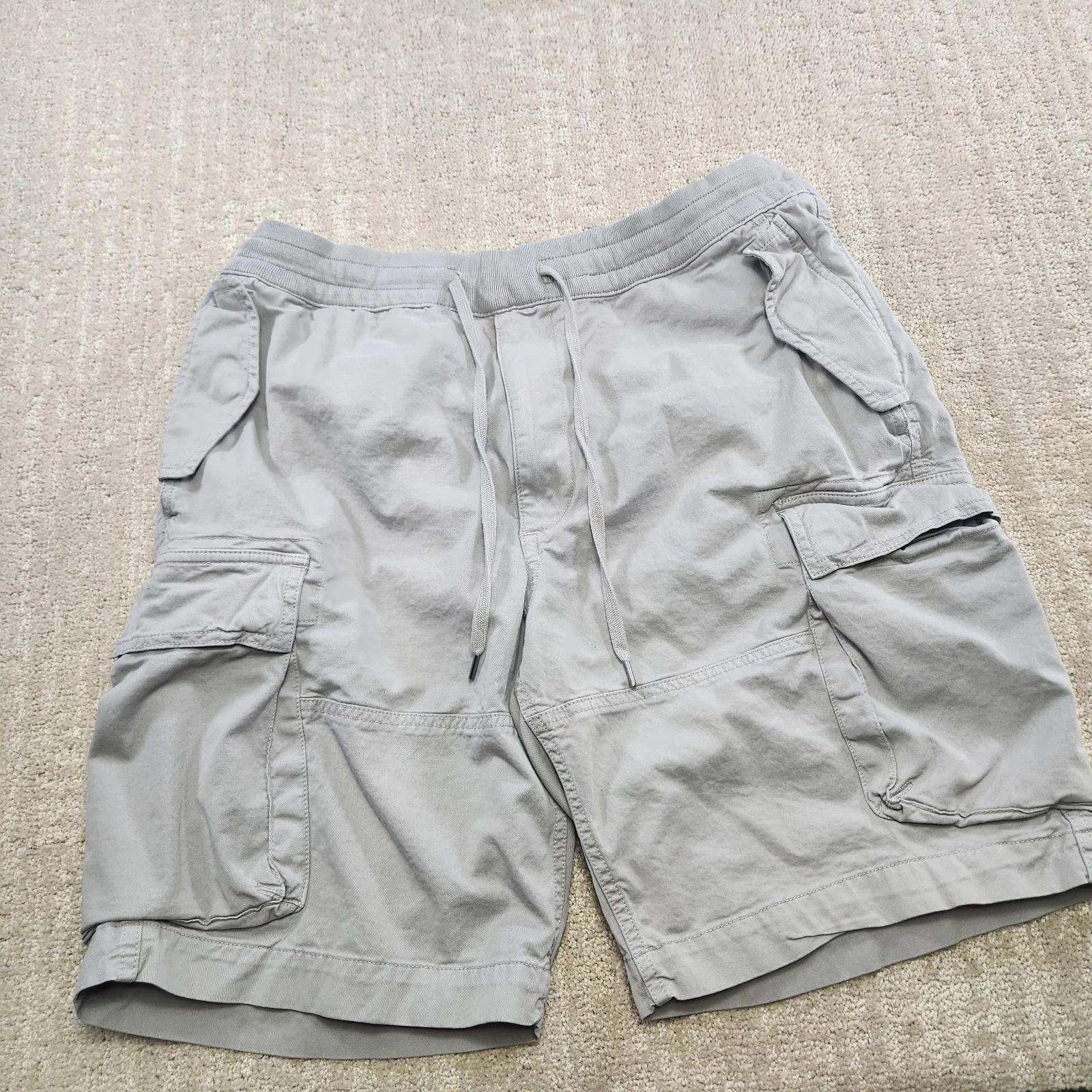 Polo Ralph Lauren Cargo Shorts Men Large Utility Elastic Waist Military Field