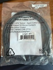 CAT 6 Snagless Patch Cable - 6ft